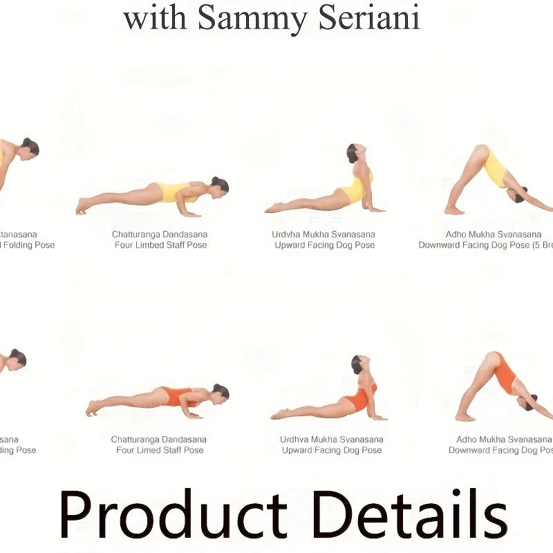 Ashtanga Primary Series Yoga Chart Print