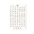 Ashtanga Primary Series Yoga Chart Print